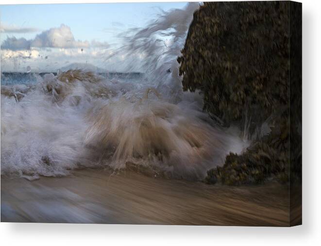 Achill Canvas Print featuring the photograph Keem Beach Timing Ireland by Betsy Knapp