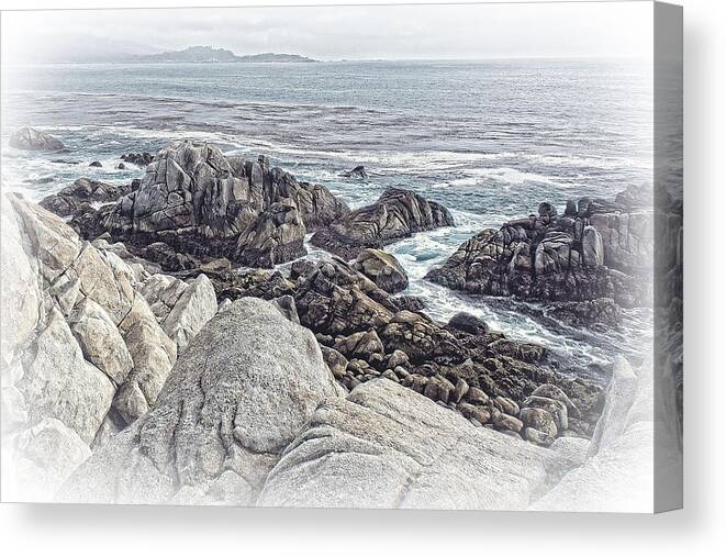 Seascape Canvas Print featuring the photograph Lifting Fog by Bill Boehm