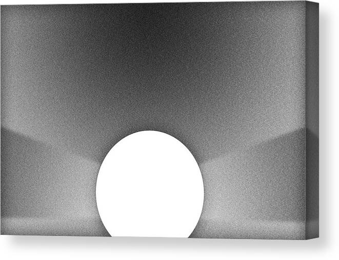 Light At The End Of The Tunnel Canvas Print featuring the digital art Light At The End Of The Tunnel by Gary Silverstein
