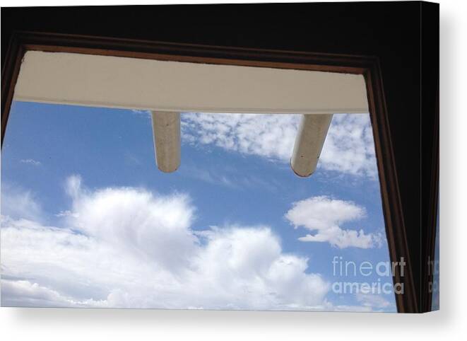 Lookout Canvas Print featuring the photograph Lookout by Nora Boghossian