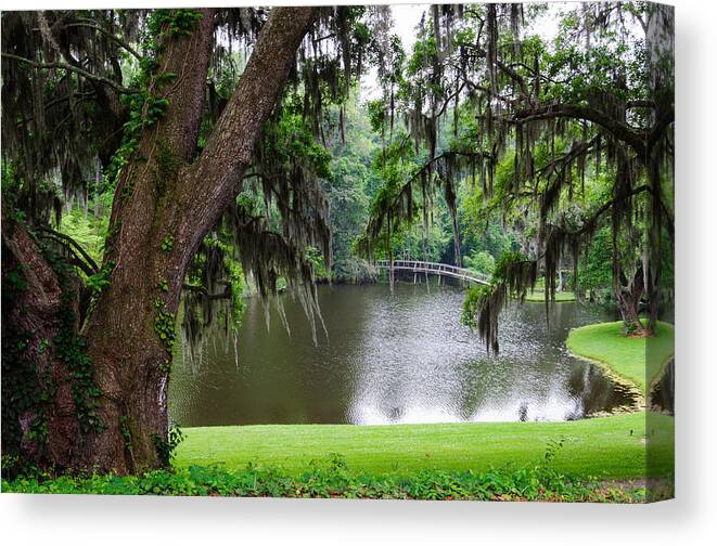 Charleston Canvas Print featuring the photograph Lost bridge by John Johnson