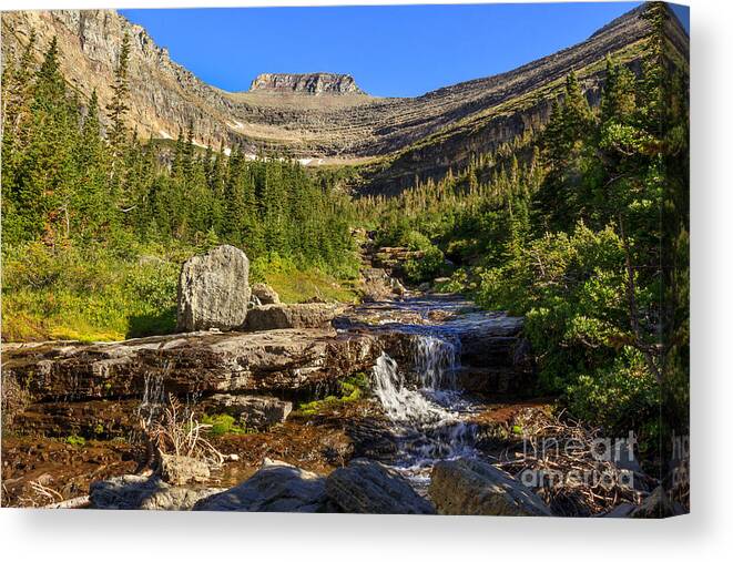 Lunch Creek Canvas Print featuring the photograph Lunch Creek by Robert Bales