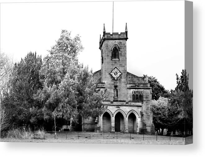 Church Canvas Print featuring the photograph Lwv10033 by Lee Winter