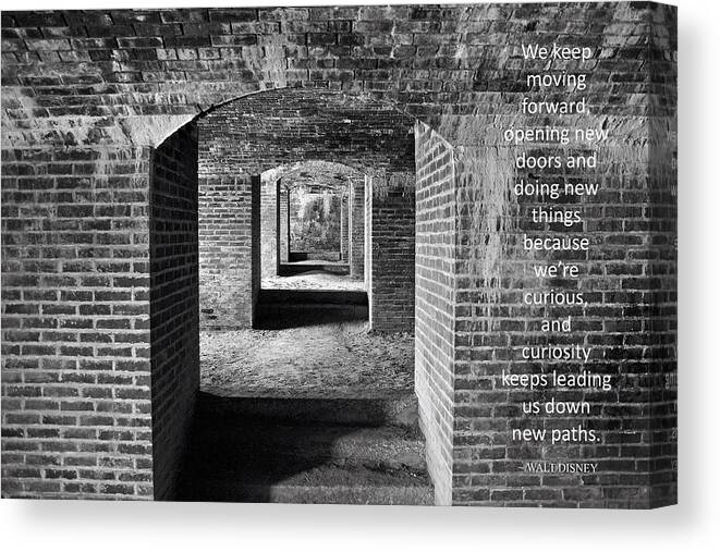 Fort Knox Canvas Print featuring the photograph Maine's Fort Knox by Barbara West