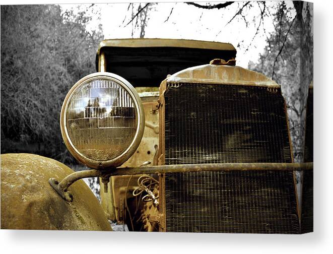 Decay Canvas Print featuring the photograph Marooned by Spencer Hughes