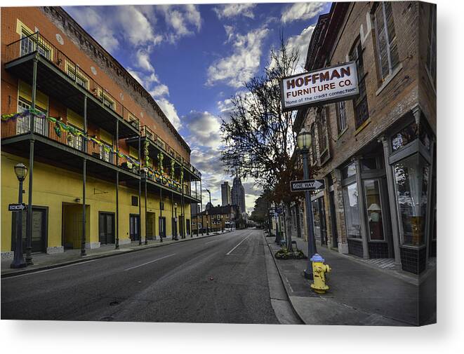 Alabama Canvas Print featuring the digital art Mattress and Hoffmans by Michael Thomas