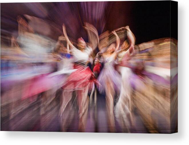 Ballet Canvas Print featuring the photograph Poetry in Motion by Jurgen Lorenzen
