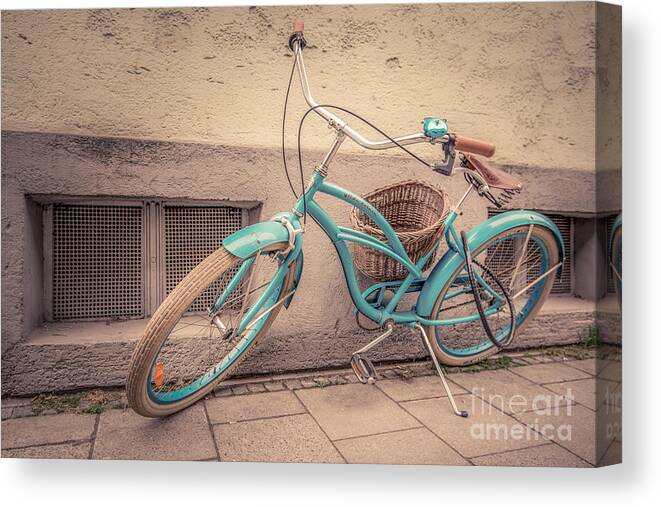 Antique Canvas Print featuring the photograph modern retro III by Hannes Cmarits