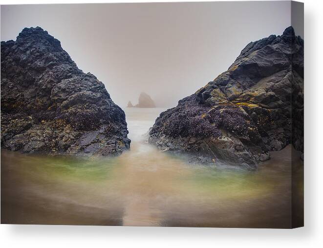 Pacific Ocean Canvas Print featuring the photograph Moment of Discovery by Adam Mateo Fierro