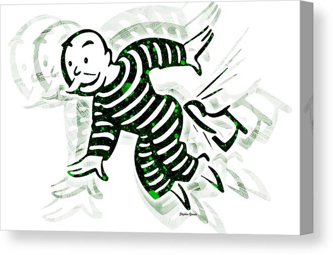 In Jail Monopoly Canvas or Print Wall Art