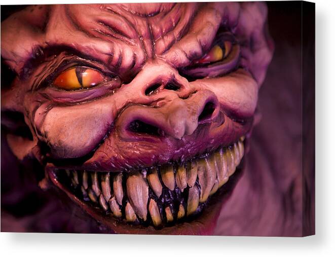 Monster Canvas Print featuring the photograph Monster by Alexey Stiop