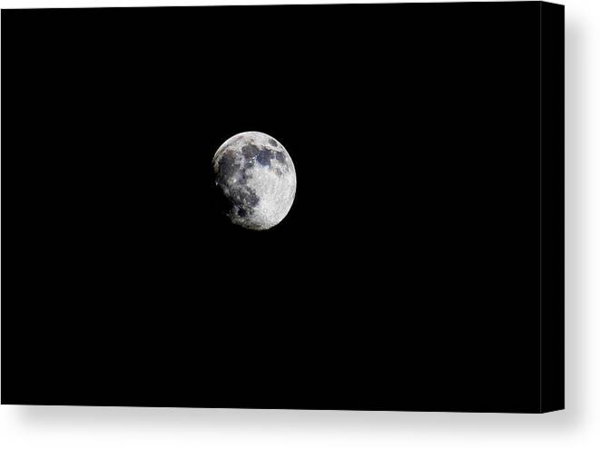 Moon Canvas Print featuring the photograph Moon by Stacy C Bottoms