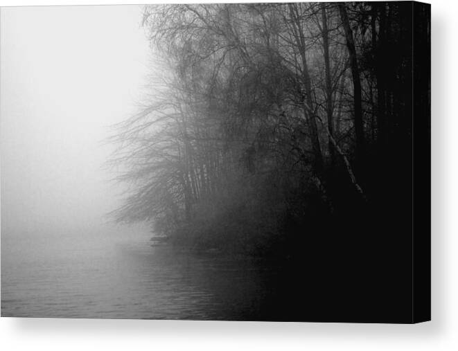 Lake Canvas Print featuring the photograph Morning Stillness by Joseph Noonan