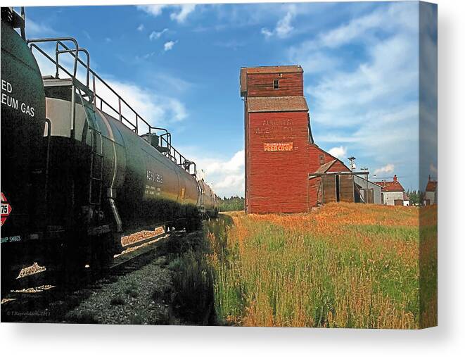 Scenic Canvas Print featuring the painting Morningside by Terry Reynoldson