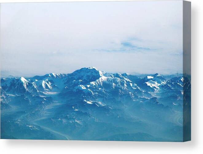 Denali Canvas Print featuring the photograph Mount Mckinley by Nasa/science Photo Library
