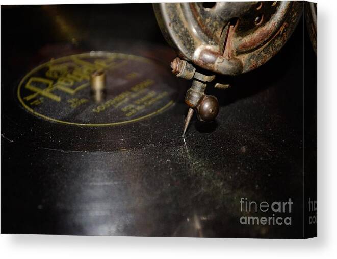 Music Canvas Print featuring the photograph Music...Always by Sara Webb