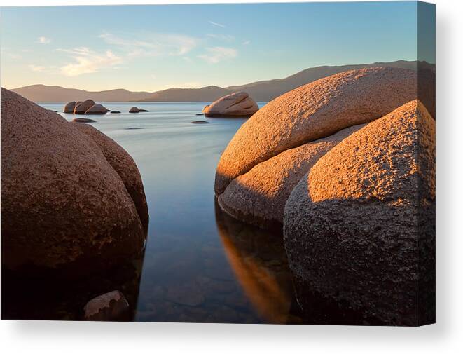 Landscape Canvas Print featuring the photograph Near and Far by Jonathan Nguyen
