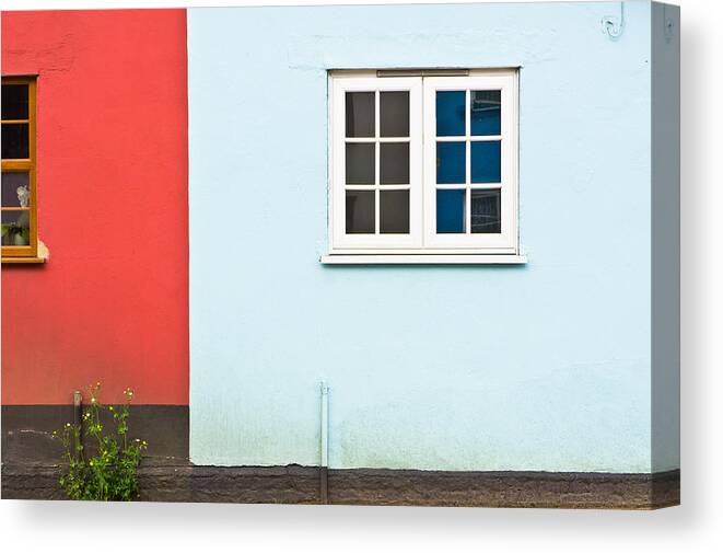 Adjacent Canvas Print featuring the photograph Neighbors by Tom Gowanlock