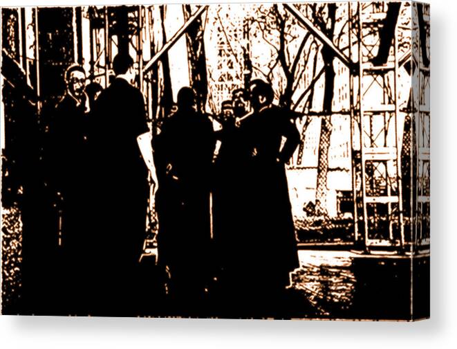 Priest Photograph Canvas Print featuring the photograph Neophytes by Ricardo Dominguez