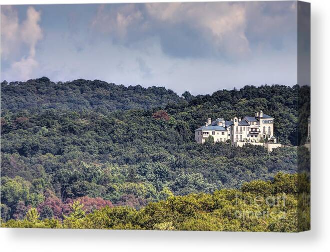 Nestled Canvas Print featuring the photograph Nestled in Garrison by Rick Kuperberg Sr