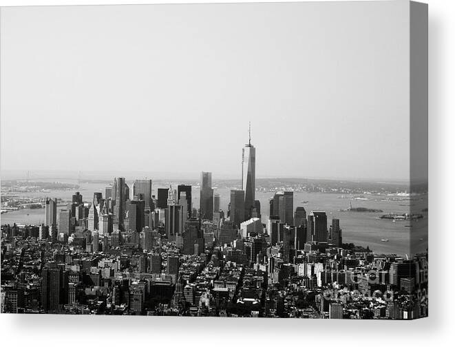 #faatoppicks Canvas Print featuring the photograph New York City by Linda Woods