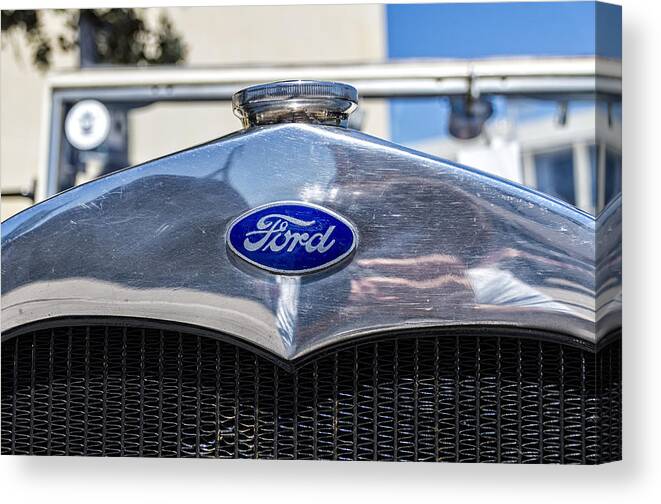 Ford Canvas Print featuring the photograph Old Ford by Paulo Goncalves