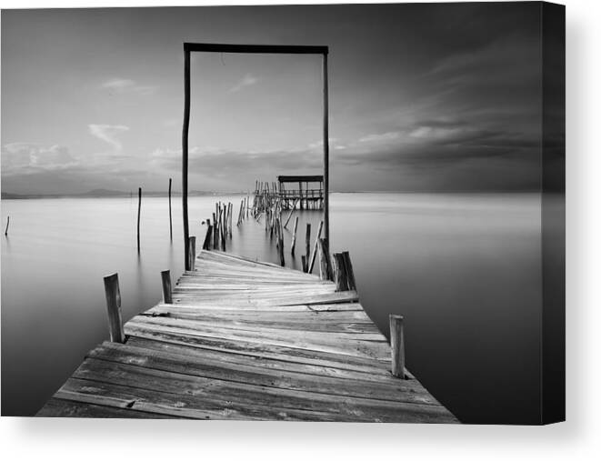  Canvas Print featuring the photograph One way by Jorge Maia