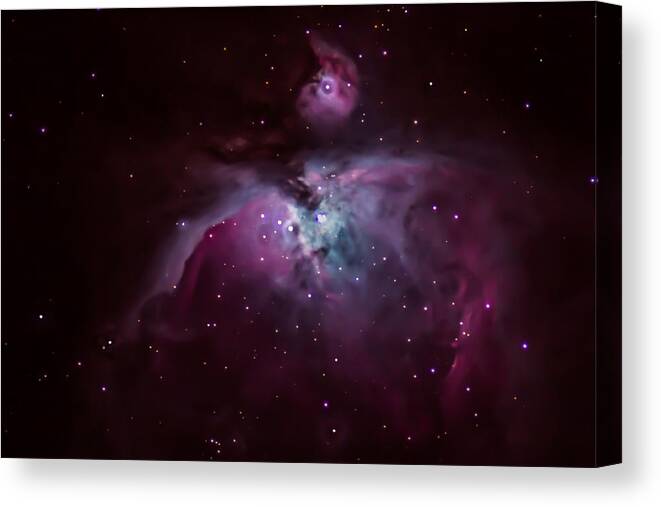 Jay Stockhaus Canvas Print featuring the photograph Orion Nebula by Jay Stockhaus