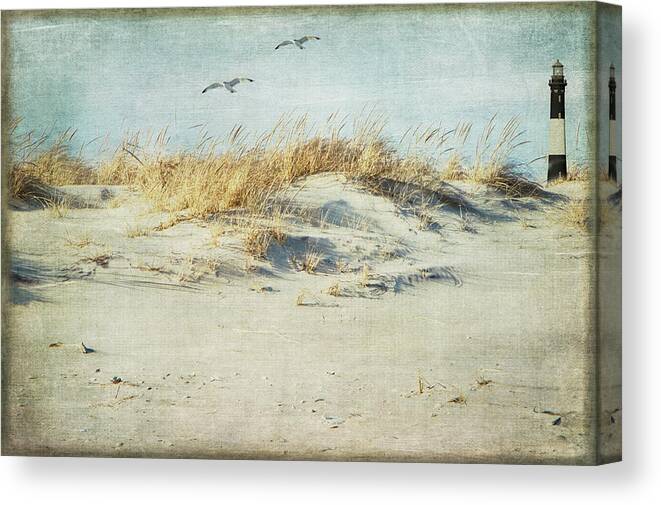 Dunes Canvas Print featuring the photograph Over The Dune by Cathy Kovarik