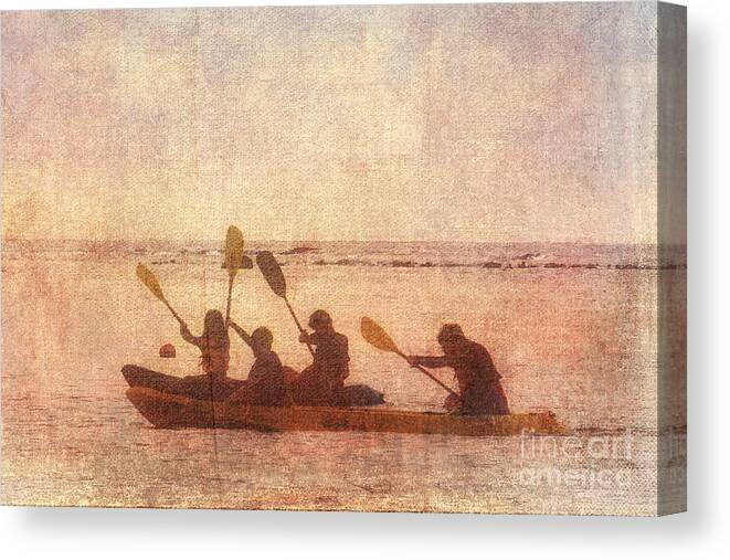 Primitive Canvas Print featuring the photograph Pacific Island Traditions by Scott Cameron