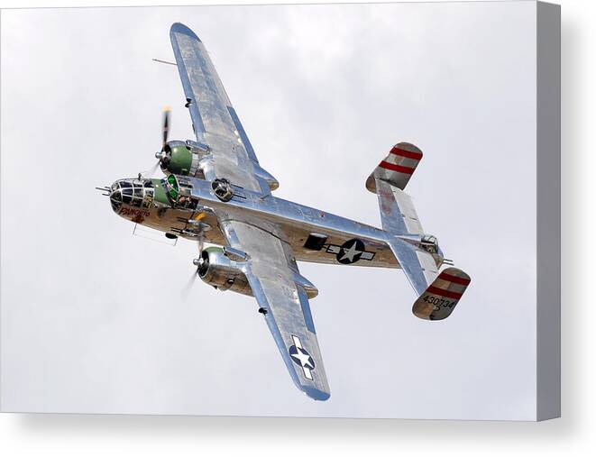 B25 Canvas Print featuring the photograph Panchito by David Hart