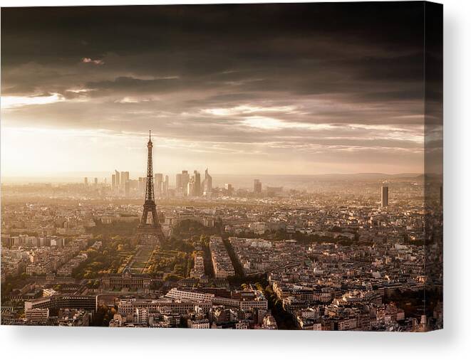 Paris Canvas Print featuring the photograph Paris Magnificence by Jaco Marx