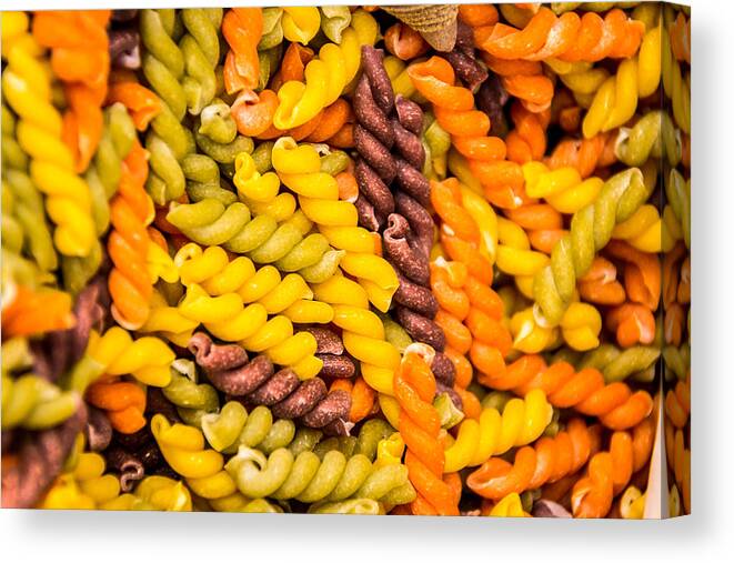 #wwpw2014 Canvas Print featuring the photograph Pasta by Jay Stockhaus