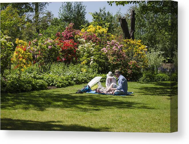 Ness Canvas Print featuring the photograph Summer Picnic by Spikey Mouse Photography