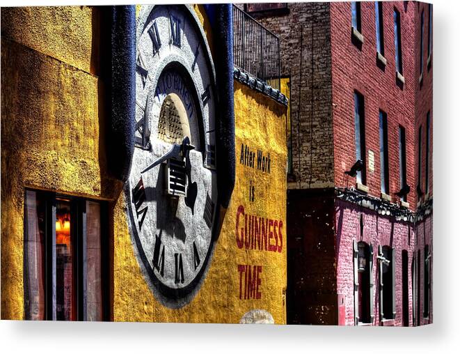 Alley Canvas Print featuring the photograph PJ Obrien by Nicky Jameson