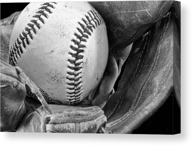 Baseball Canvas Print featuring the photograph Play Ball by Don Schwartz