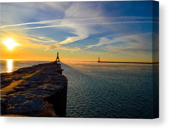 Sunrise Canvas Print featuring the photograph Possiblities by James Meyer