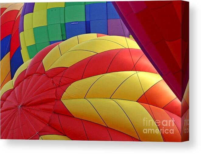 Primary Canvas Print featuring the photograph Primary Colors by Jayne Carney