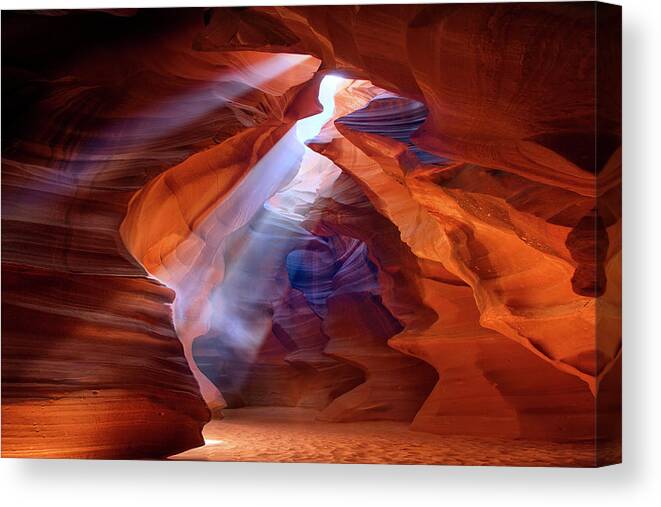 Canyon Canvas Print featuring the photograph Pure Photodelight 2 by Roman Golubenko