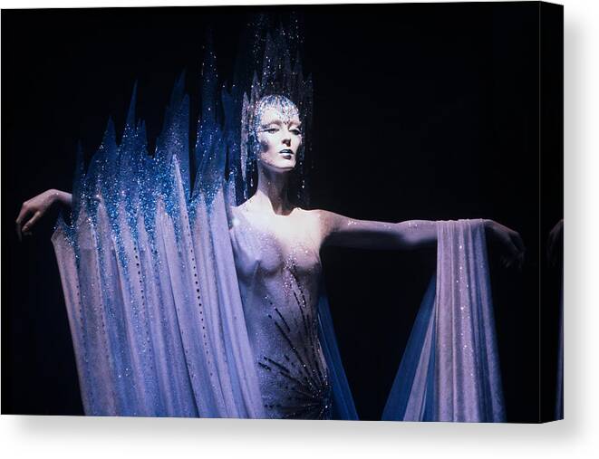  Shop Window Display Canvas Print featuring the photograph Queen of the Sea by John Topman