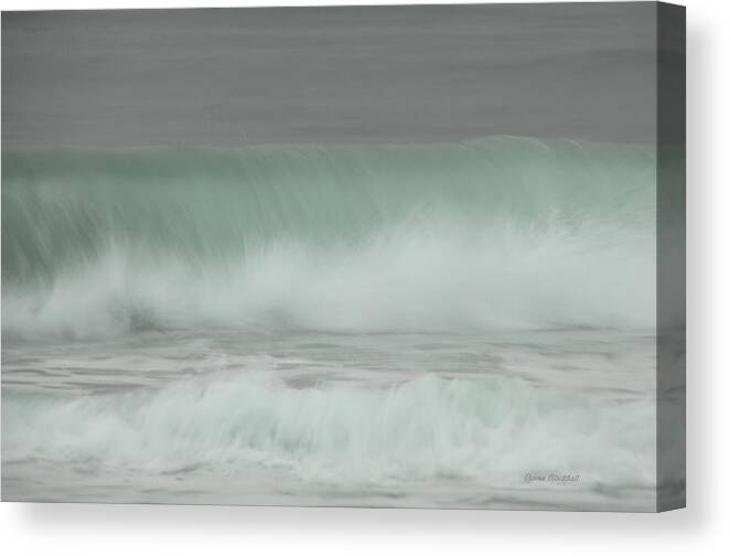 Ocean Canvas Print featuring the photograph Quiet Perfection by Donna Blackhall