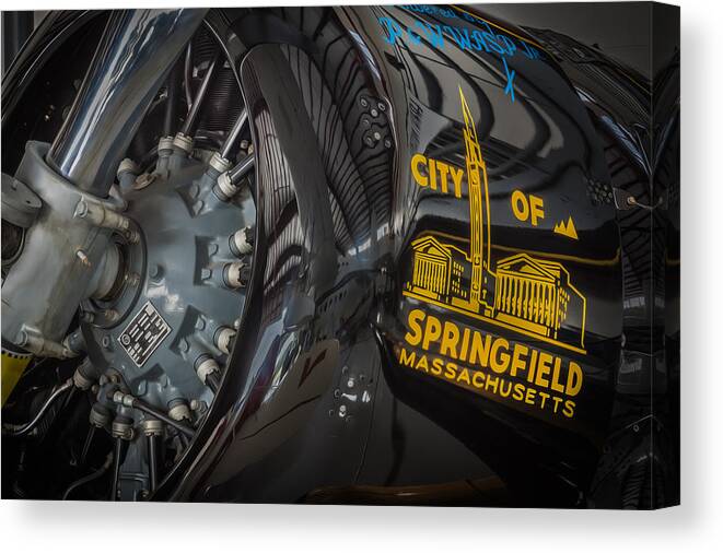 Aircraft Canvas Print featuring the photograph Ready To Race Vintage Aircraft by Rich Franco