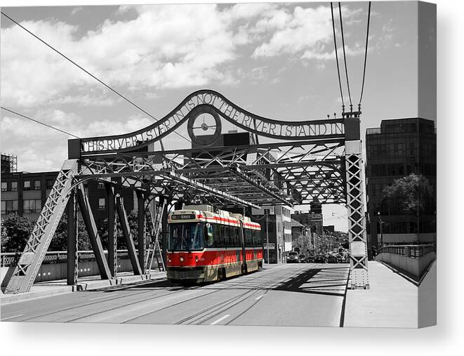 Ttc Canvas Print featuring the photograph Red Rocket 5b by Andrew Fare