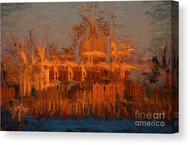 Venice Canvas Print featuring the photograph Redentore Venice by Jack Torcello