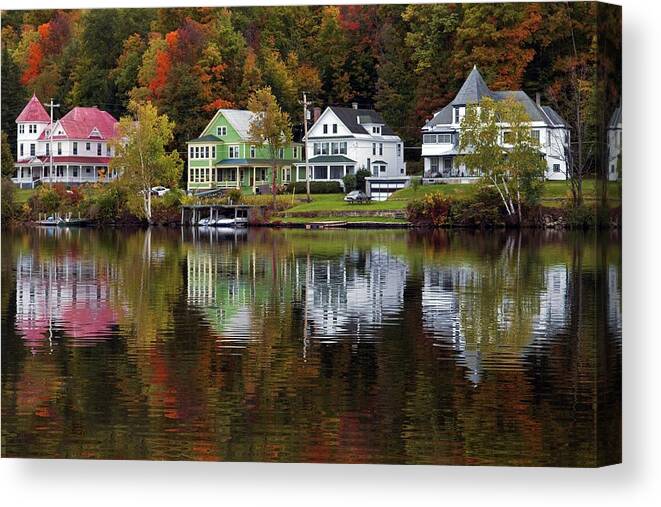 Reflections - Terry Graham Canvas Print featuring the photograph Reflections by Terry Graham