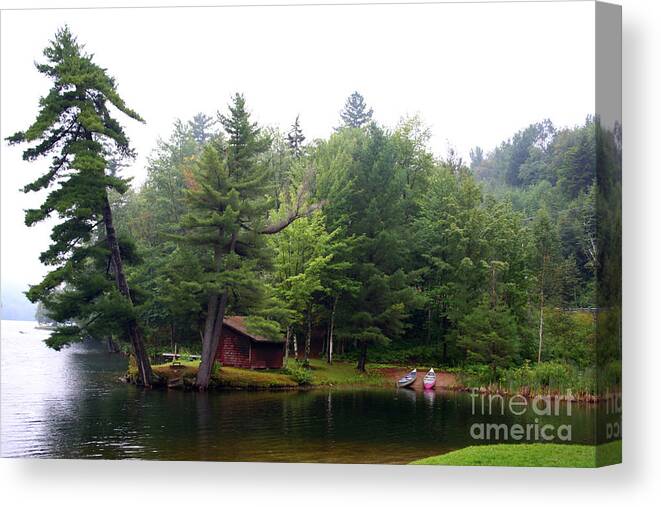 Adrian Laroque Canvas Print featuring the photograph Refuge by LR Photography