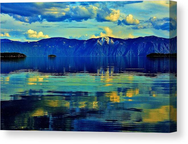 Calm Canvas Print featuring the photograph Repose by Benjamin Yeager