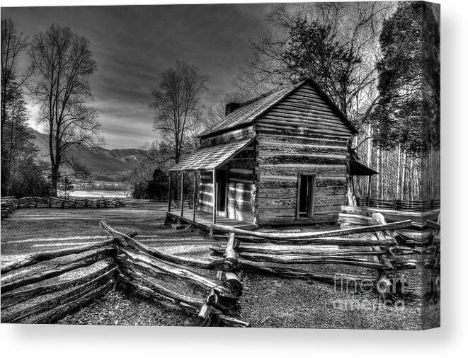 Cades Cove Home Canvas Print featuring the photograph Return Of The Years by Michael Eingle