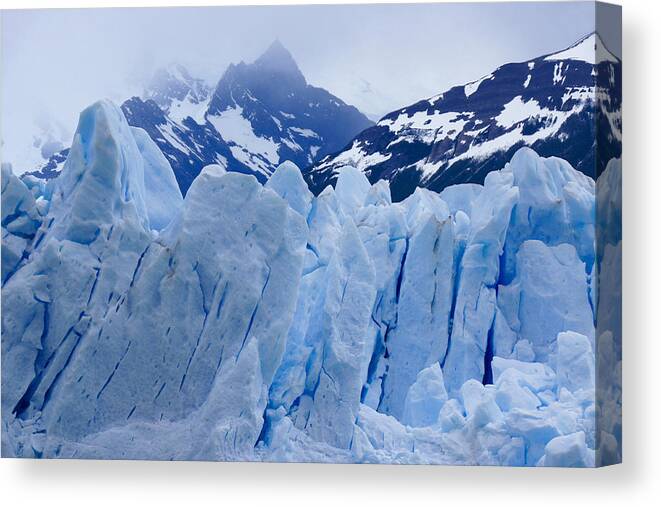 Argentina Canvas Print featuring the photograph Rhapsody in Blue by Michele Burgess