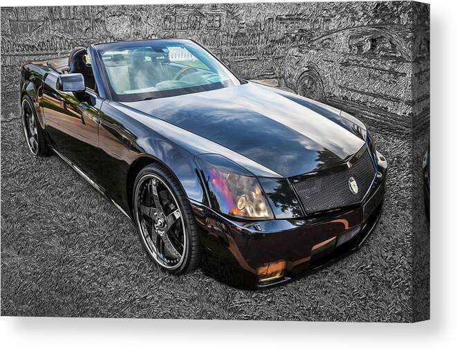 2004 Cadillac Canvas Print featuring the photograph Rons 2004 Cadillac XLR by Rich Franco